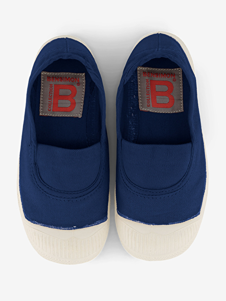 KIDS ELASTIC TENNIS -  Indigo , Tennis & Shoes Bensimon
