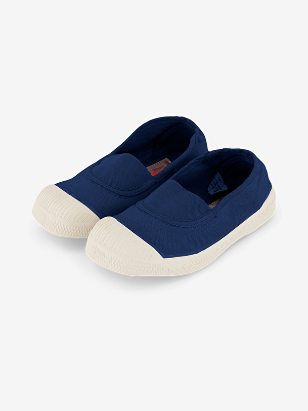 KIDS ELASTIC TENNIS -  Indigo , Tennis & Shoes Bensimon
