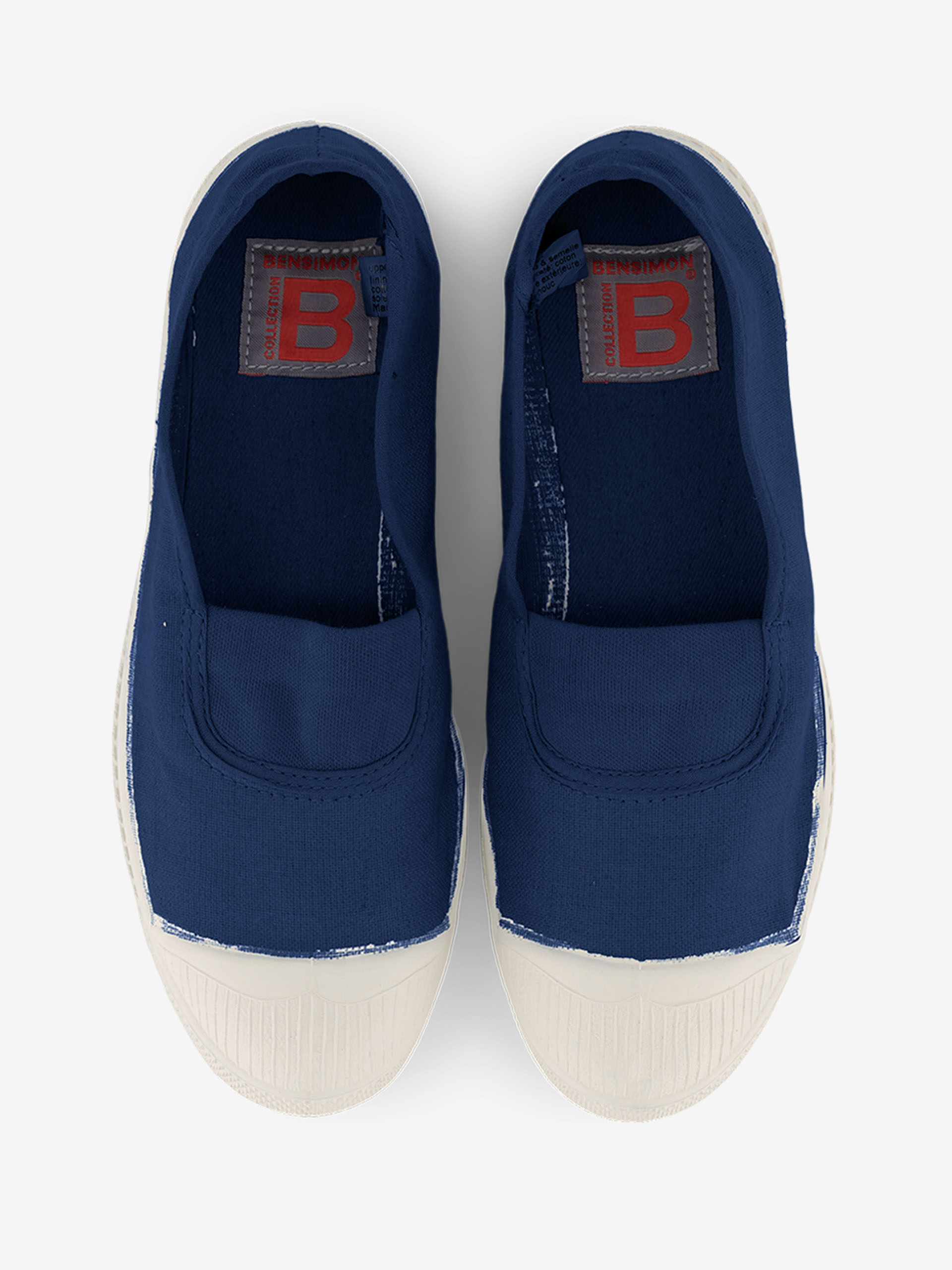 WOMAN ELASTIC TENNIS -  Indigo , Tennis & Shoes Bensimon