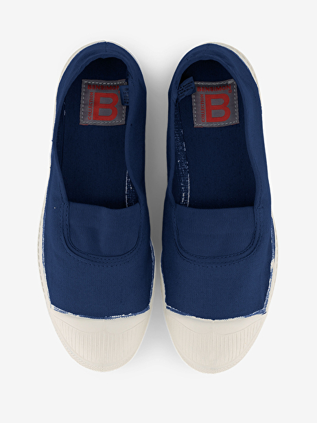 WOMAN ELASTIC TENNIS -  Indigo , Tennis & Shoes Bensimon