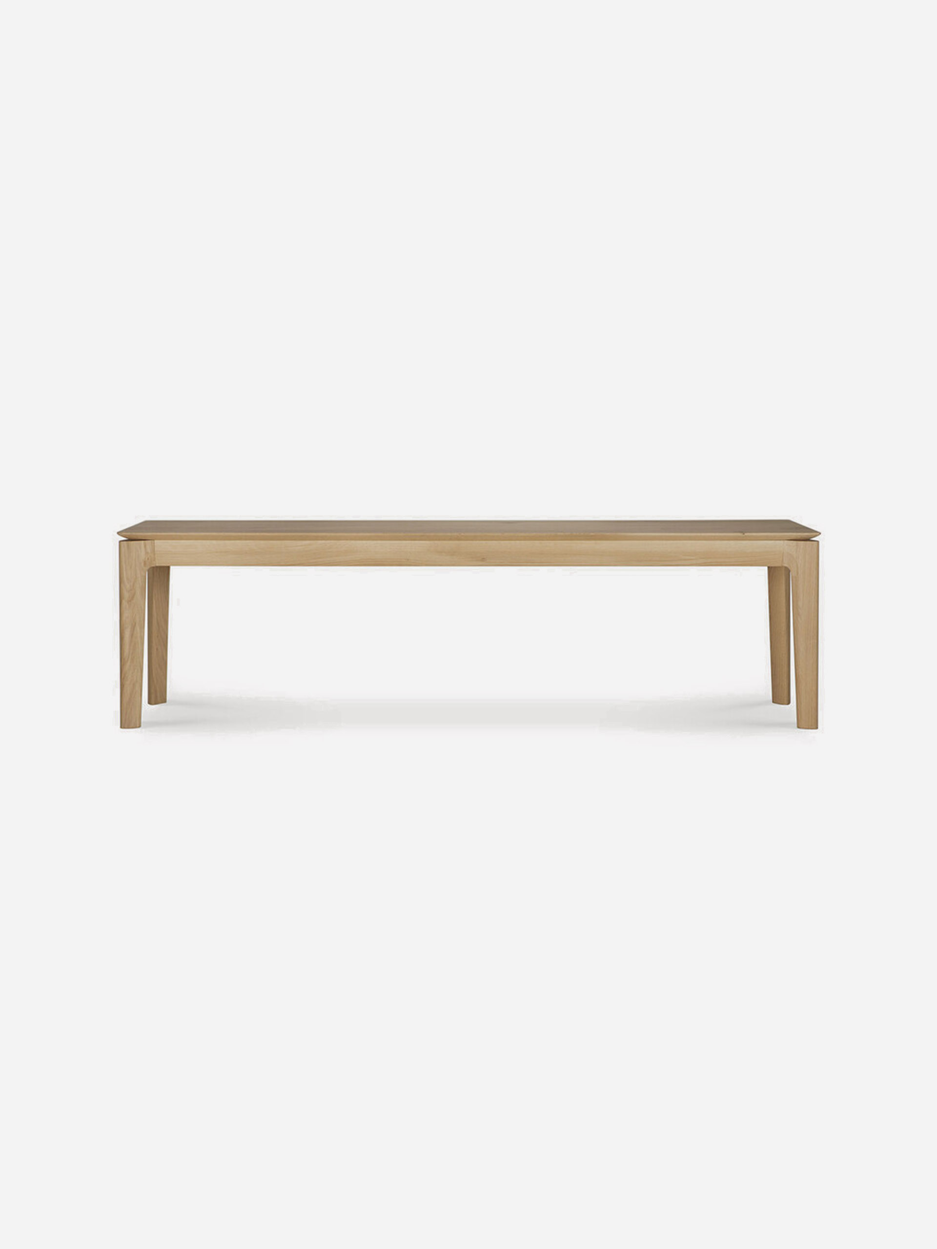 OAK BOK BENCH 166x35x46 - Light oak , Home design Bensimon