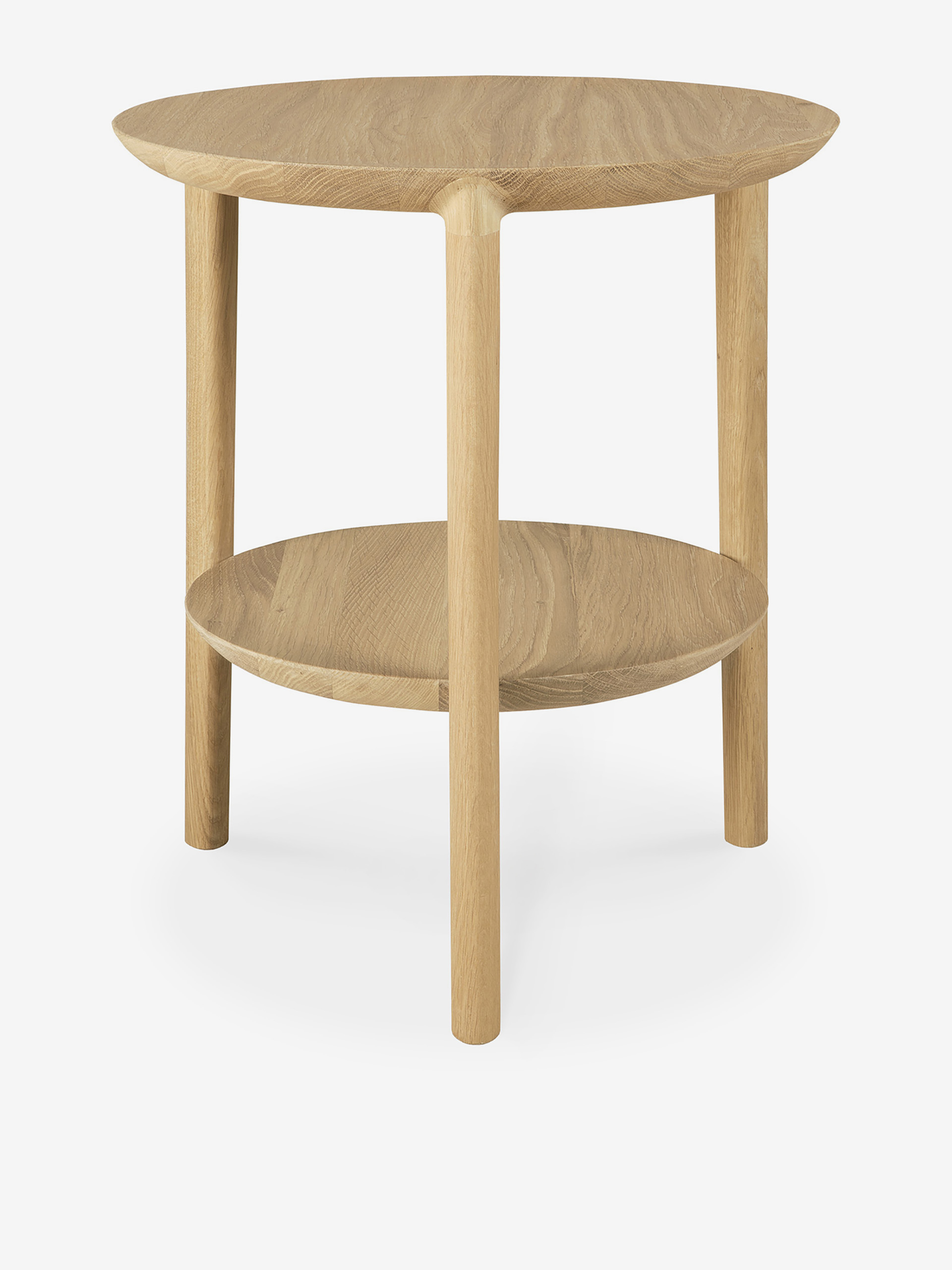 OAK BOK SIDE TABLE -  Light oak , Home design Bensimon