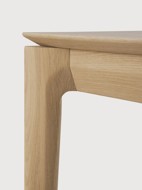 OAK BOK BENCH 166x35x46 -  Light oak , Home design Bensimon