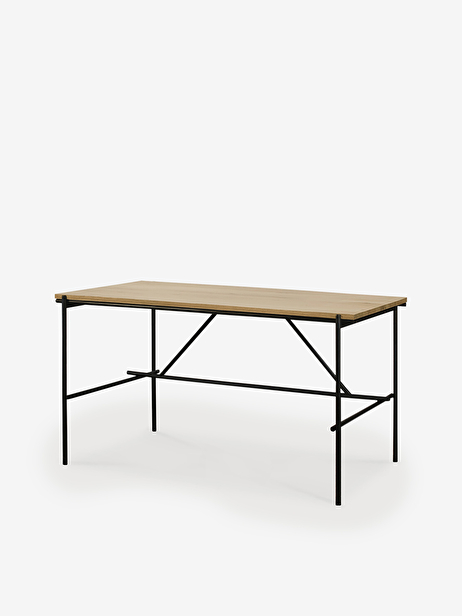 OAK OSCAR DESK -  Light oak , Home design Bensimon