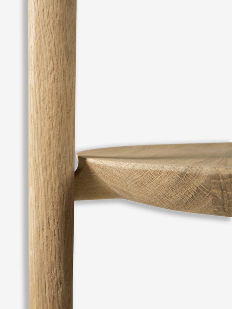 OAK BOK SIDE TABLE -  Light oak , Home design Bensimon
