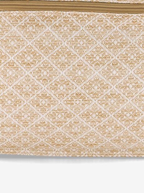 ETHNIC RAPHIA HOUSE CASE -  Ecru , Home design Bensimon