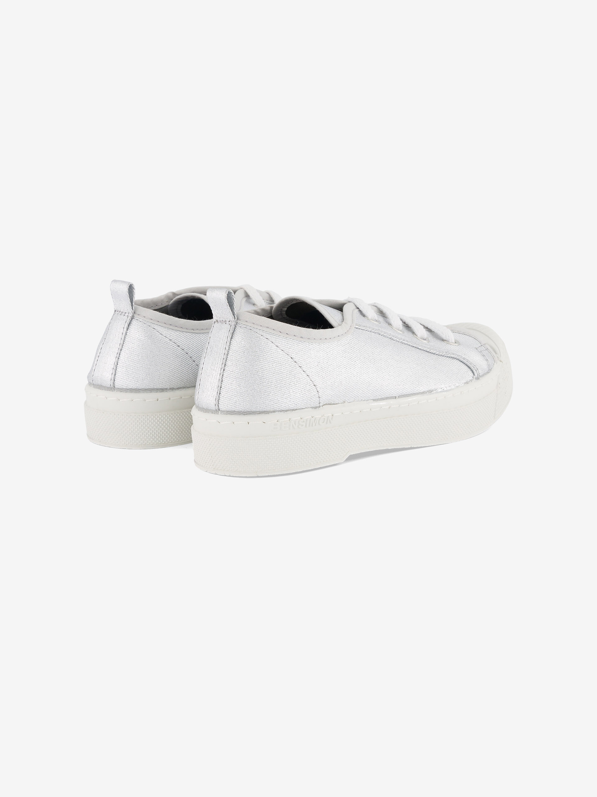 ROMY B79 SHINY CANVAS -  Silver , Tennis & Shoes Bensimon