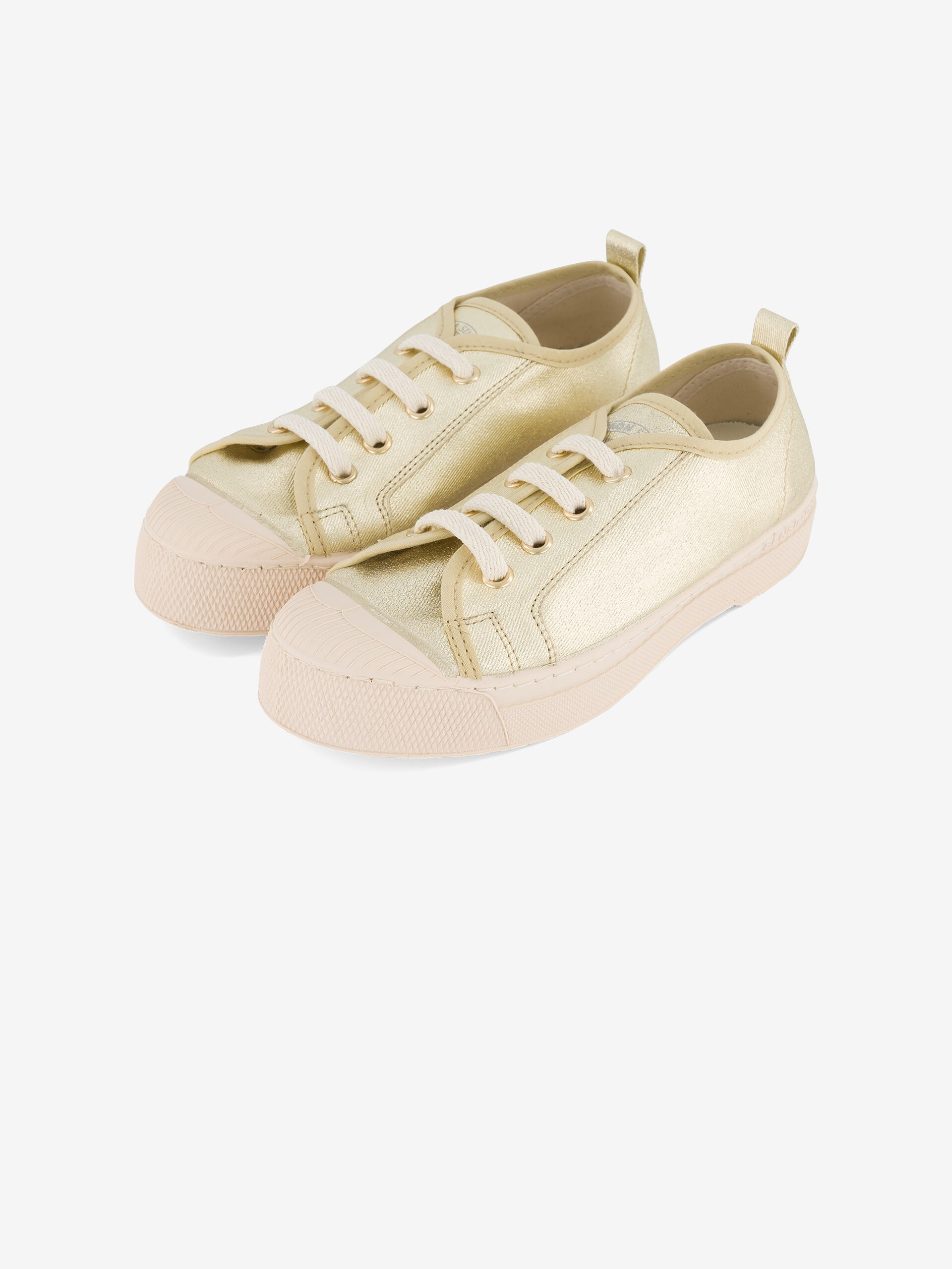 ROMY B79 SHINY CANVAS -  Gold , Tennis & Shoes Bensimon