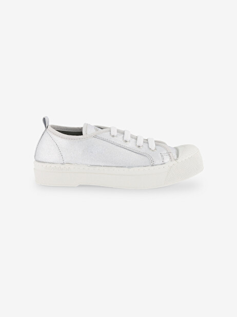 ROMY B79 SHINY CANVAS -  Silver , Tennis & Shoes Bensimon