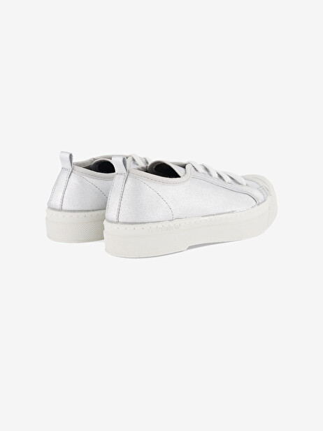 ROMY B79 SHINY CANVAS -  Silver , Tennis & Shoes Bensimon