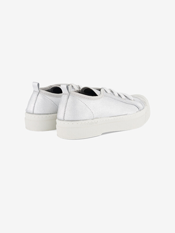 ROMY B79 SHINY CANVAS -  Silver , Tennis & Shoes Bensimon