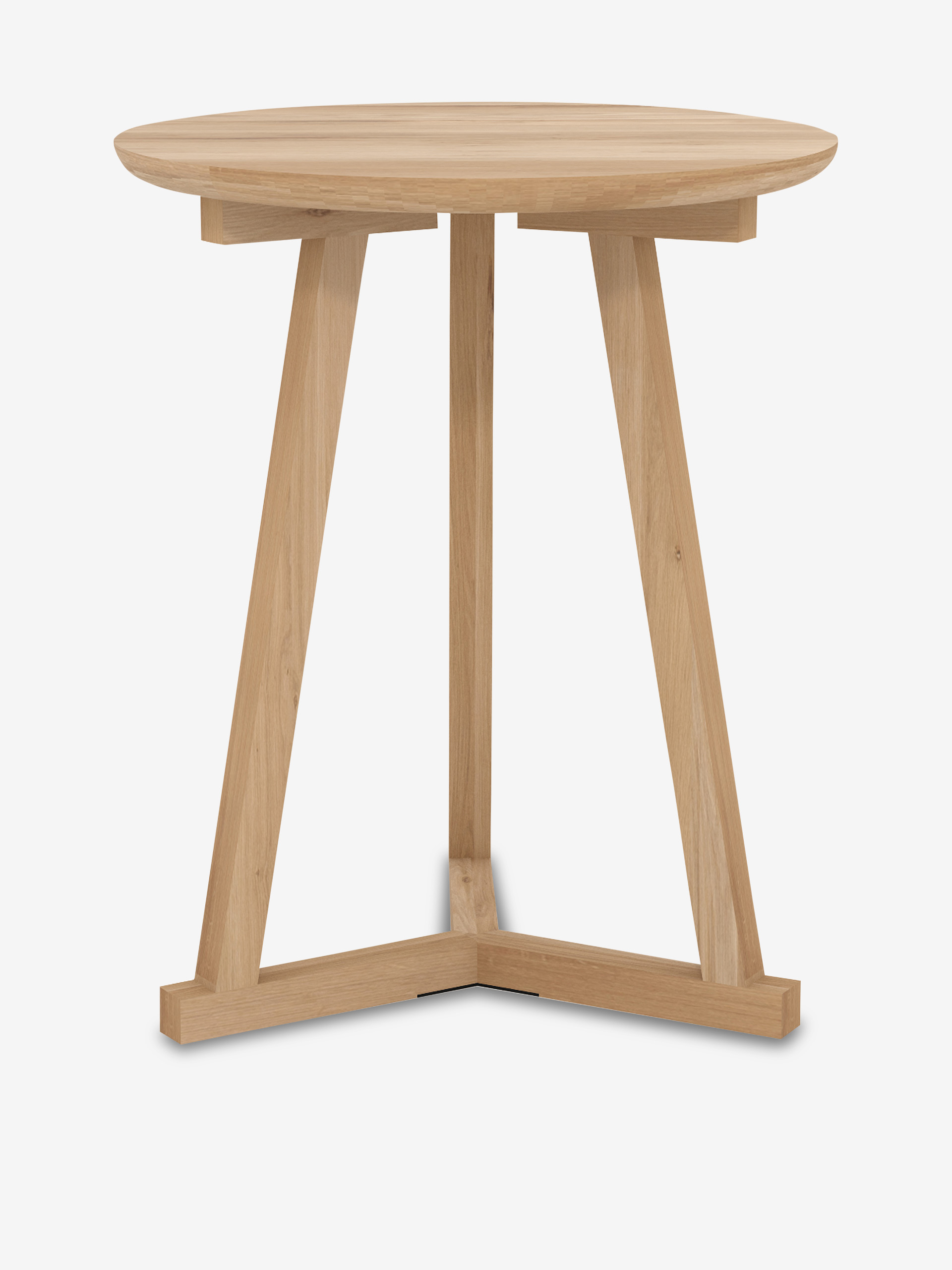 OAK TRIPOD TABLE -  Light oak , Home design Bensimon
