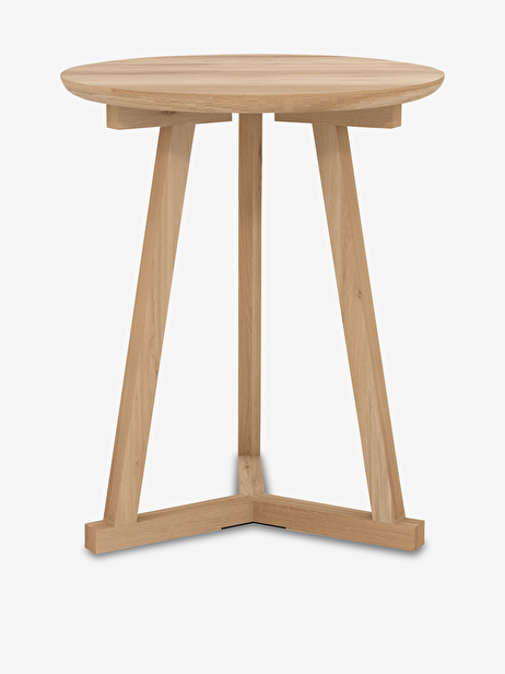 OAK TRIPOD TABLE -  Light oak , Home design Bensimon
